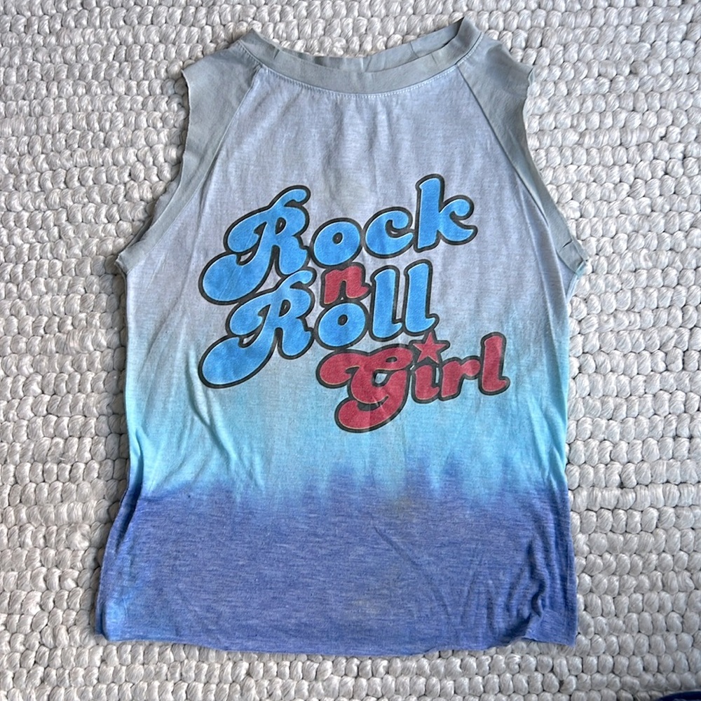 Firehouse tank top small rock and roll